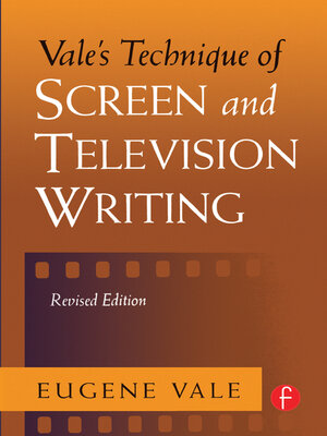 cover image of Vale's Technique of Screen and Television Writing